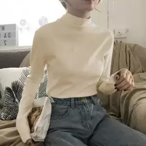 [RIZPICK]여자목티 터틀넥 긴팔 티셔츠 데일리 기본 심플핏 상의
