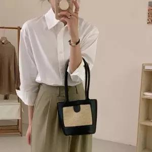 [RIZPICK]셔츠 카라 일자핏 아메카지 심플 0082