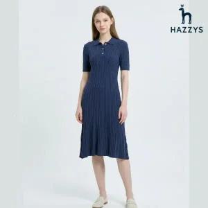 [백화점 정품] 헤지스 레이디스 [26SS] 가먼트 다잉 케이블 니트 원피스 HSDR6BC31