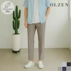 [올젠][올젠] 올데이 컴포트 테이퍼드 핏 밴딩 팬츠 (ZAC2PP1902)