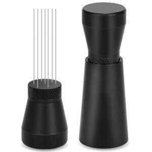 에이펙스스톤 커피 교반 도구, 커피 교반 변조기 WDT 분배 도구, 바늘 분배 도구 에스프레소, 스탠드 블랙의 WDT 도구 에스프레소, WDT 도구 에스프레소 바늘