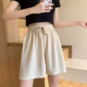 반바지 여자 쿨링 밴딩 쇼츠 여름 홈웨어