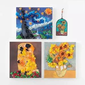 아트박스/민화샵 명화 입체 모자이크 그림 액자 꾸미기 만들기