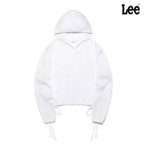 LEE 우먼 후드 긴팔 티셔츠 화이트 (LE2602LT61WH)
