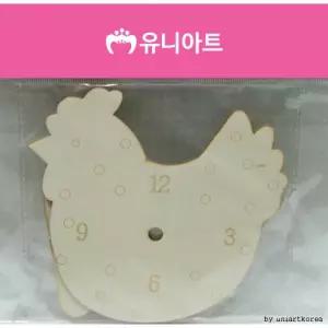 1800 나무시계판 닭