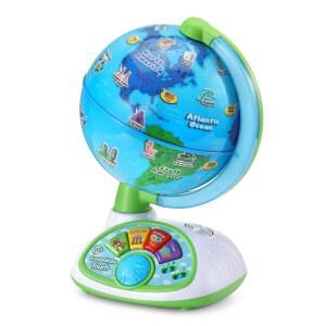LeapFrog LeapGlobe 조명 및 터치 인터랙티브 전자 글로브, 3세 이상용 탐험