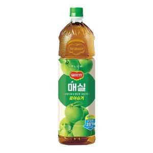 [셀러허브][델몬트] 델몬트 매실 로어슈거 1.5L x 12펫 (S15236828)