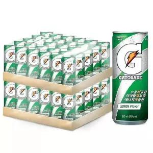 [셀러허브][롯데] 게토레이 레몬 240ml x 30 x 2팩 (S16182904)