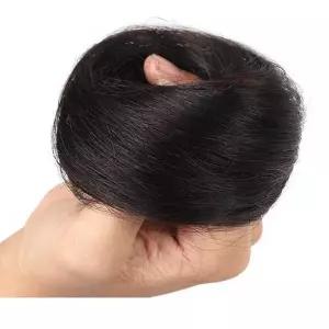 똥머리 올림머리 부분 업스타일 밴드 곱창 가발