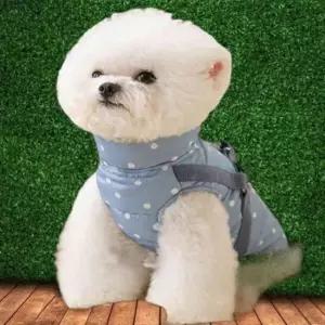후스토리 솔리드 하네스 패딩조끼