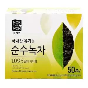 [셀러허브][코스트코] 녹차원 유기농 순수녹차 1.2g x 50티백 x 4 (S16177400)