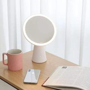 퓨어 LED 무선 메이크업 거울 각도조절 색온도 변환 탁상용스탠드