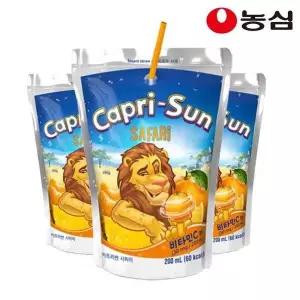 [셀러허브][농심] 농심 카프리썬 사파리 200ml 10입 2박스 (S16284045)
