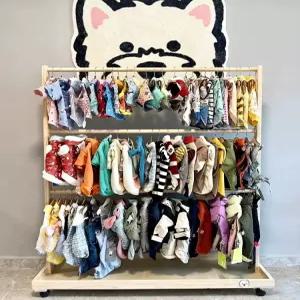 반려동물 옷장 고양이 옷행거 접이식 반려견 강아지 드레스룸 걸이대 수납장