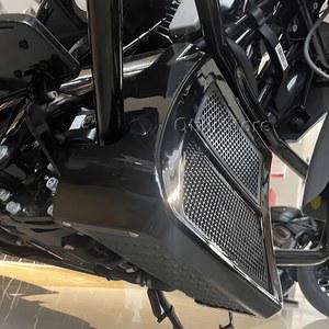 바이크엔진가드 Harley Touring CVO Road Street Glide FLTRXSE FLHXSE 2025 오토바이 새로운 프론트 페어링 스포일러 하부 라디에이터 커버