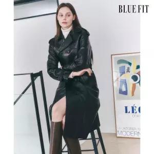 블루핏 8910블루핏 이태리 돌체 베지터블 램스킨 트렌치 코트 1259034