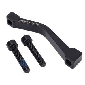 Tbest 180mm 디스크 브레이크 어댑터 로터 pm 포스트 160에서 전면 23mm 마운트 160mm 오프셋 캘리퍼 20mm BMX 마운틴 스페이서 사이클링