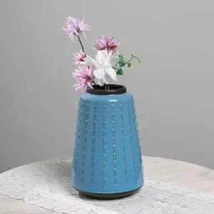 (아트피플-V80)나인 도자기 인테리어꽃병 심플화병 빈티지화병