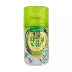 산도깨비 화장실 탈취제 자동분사기사용