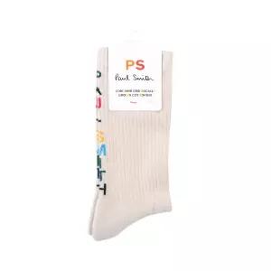 폴스미스 PAUL SMITH M2A 400MO AF658 02 로고 프린팅 공용 양말