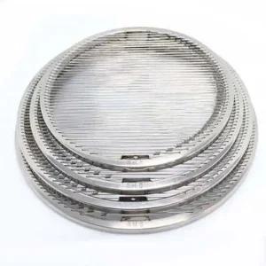 석쇠 265mm 고기판 불판 스텐 원형 바베큐 그릴판