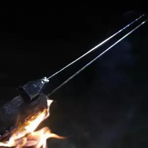 바베큐 집게 장작 화로 캠핑집게 스텐 화로대 55cm