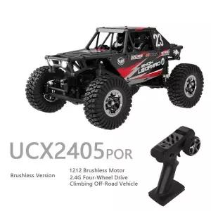 1/24 RC 크롤러 UDIRC UCX2405 브러시리스/브러시드 모터 4WD 오프로드 미니 락 클라이밍 차량 RTR 자동차