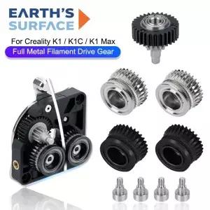 Creality K1C K1 Max 압출기 기어 키트용 3D 프린터 전송 감속 올메탈 필라멘트 드라이브
