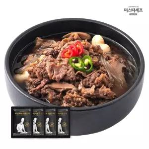 [미스타셰프] 버섯뚝배기불고기 400g *4팩