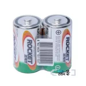 로케트 망간 R14/CM-2SP(C 1.5V)-2알