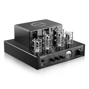 오디오  고출력 튜브 전력 증폭기, 무선 블루투스 HIFI 미니 광섬유 동축 인터페이스