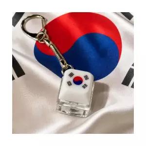 스트레스 해소, 클릭커, 태극기 LED 키캡 열쇠고리 가방고리 백참 에어팟 버즈 악세