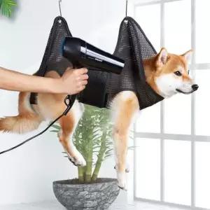 강아지 고양이 망사 미용해먹 애견 매쉬 침대 애완동물미용