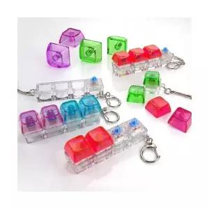 스트레스 해소, 클릭커, 러빙 투명 무각 XDA 키캡 키보드 만들기 기계식 부자재