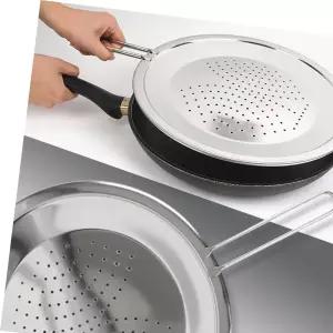 후라이팬덮개 스텐 키친아트 32cm 30 기름방지망