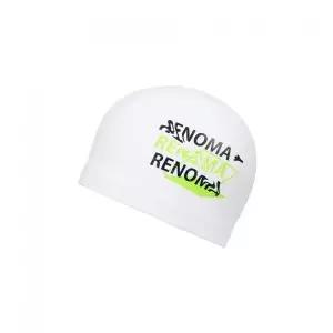매장정품 레노마 RENOMA RENOMASWIM 용품 성인 웨이브 텍스트 PU 수모 화이트 RO-RC2F003-WH 5016875157 75