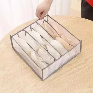 [오르토]속옷정리함 브래지어 양말 보관함 수납함 6칸 옷장정리함 서랍