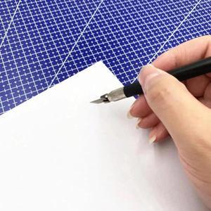 PP 커팅 매트 작업대 패치 워크 컷 패드 바느질 수동 DIY 칼 조각 가죽 커터 보드 단일 측면 밑받침