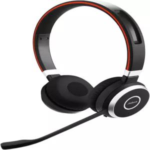 자브라 에볼루션 65 MS 무선 헤드셋 스테레오 링크 370 USB 어댑터 포함 업계 최고 수준의 성능 고급
