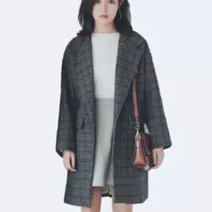 로륄 모입지 여성 정장자켓 봄 가을 겨울 모직 자켓