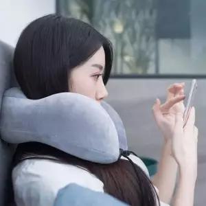여행용 메모리폼 탄탄한 목쿠션 베개