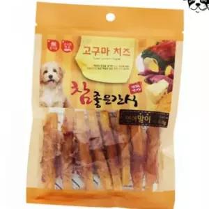 헬로도기 참 좋은 간식 고구마 치즈 연어말이 100g (강아지 간식)