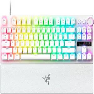 헌츠맨 V3 프로 TKL e스포츠 게이밍 키보드 아날로그 광학 스위치 스냅 탭 빠른 트리거 조절 가능한 작동