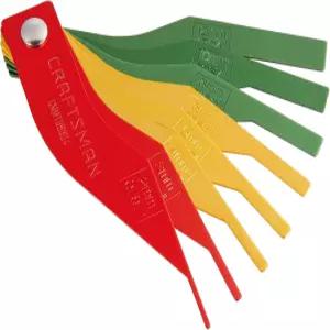 크래프트 브레이크 패드 두께 게이지 컬러 측정 도구(CMMT98364)