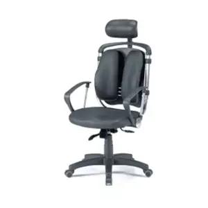 의자 검정레자 DS8394 585x640x1150mm (1개입) 고급의자 컴퓨터의자