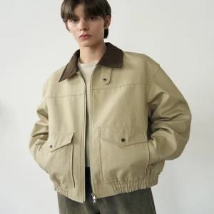 드로우핏 헤리티지 헌팅 블루종 자켓 [SAND BEIGE]