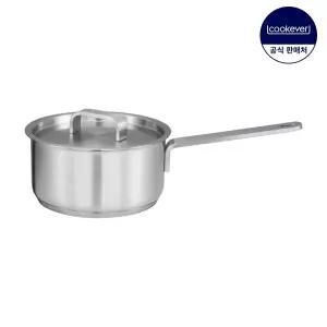 Cook304 인덕션 스텐 편수 냄비 16cm