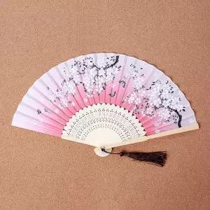 [하프클럽/]PL 가성비 부채 동양화 대나무 부채 No15