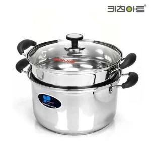 키친아트 냄비 아티스트 2단 찜기 24cm 찜솥 찜냄비 주방용품