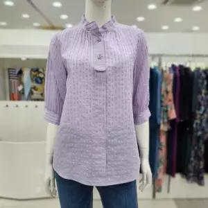 [조이너스]차이나 칠부 체형커버 여름 여성블라우스JDU4WRB0150_US
